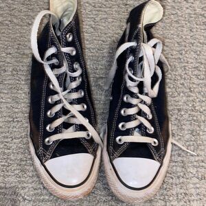 Converse high top shoes | black